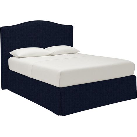Letto Singolo Batley, Sfoderabile, Made in Italy, Viola Scuro