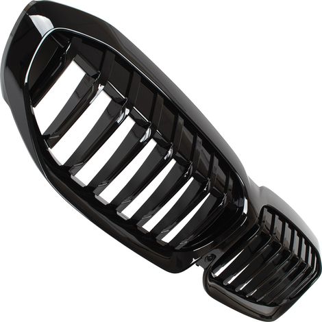BMW 3 G20 G21 18-22 Scheinwerfergrill (Niere) SCHWARZ GLÄNZEND