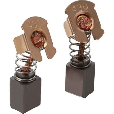 SABIR Balai de Charbon CB430 + Porte Balai Charbon + Casquettes pour Charbon Meuleuse Makita DGA452 BGA452 BGA450 BGA402 GA400 GA400D (1/3)