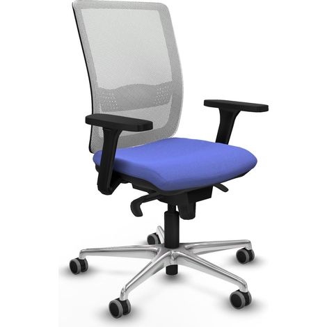 Bürostuhl piqueras y crespo Haches weiß Aluminium (1/2)