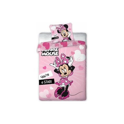 Funda nordica Minnie Disney cama 90 microfibra