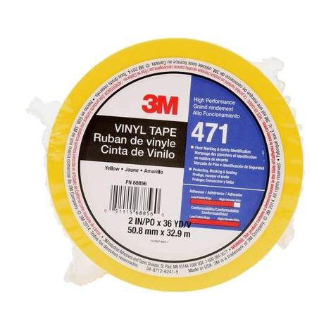 NASTRO ADH SIF PVC 3M 471IW-G50-D GIALLO (LXL) 33 MX 50 MM 1 ROTOLO(X)