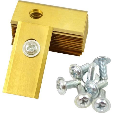 (Or, 36 pièces) Lames de rechange en acier inoxydable pour tondeuse robot Worx Landroid (1/5)