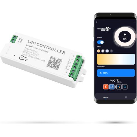 Tuya Zigbee-Controller für RGB+CCT-LED-Streifen (1/5)