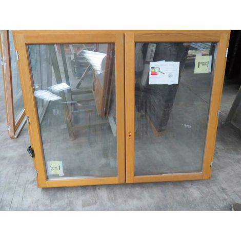 [JAMAIS UTILISE]FENETRE BOIS 2 VANTAUX H115 X L140 SECOND CHOIX (n°34) (1/4)