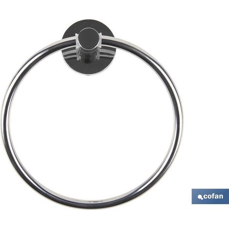 Runder Handtuchhalter Lagoa Modell INOX 304 Glanz
