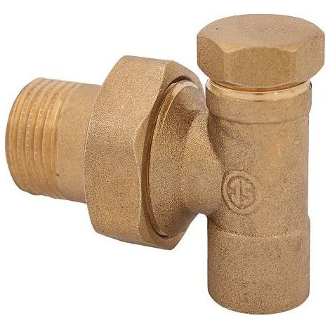 JS HEIZKOERPERVERSCHRAUBUNG LOET ECKFORM, DN12, 3/8", MS-BLANK