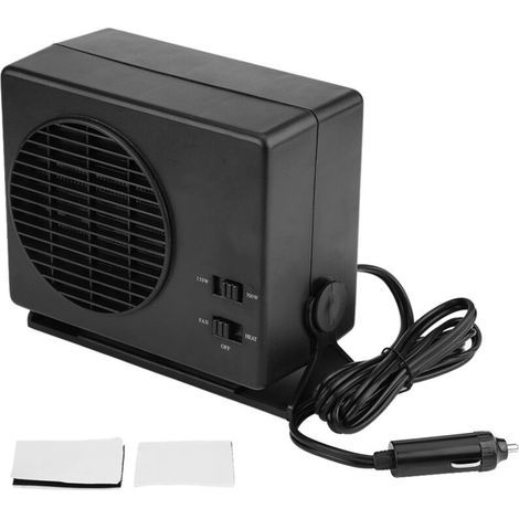 Ventilateur universel pour voiture 300 W – Chauffage, refroidissement, dégivrage et désembuage – Compact et portable (1/5)