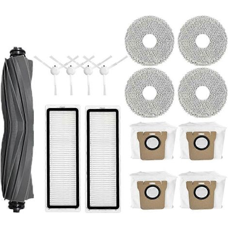 Accessoires pour Dreame L10S Ultra / S10 Pro : brosse principale, filtre et serpillère pour aspirateur robot XIAOMI Mijia Omni 1S B101CN X10+. (1/5)