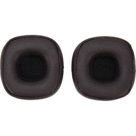 Coussinets d'oreille en mousse à mémoire pour casque MAJOR III, cuir protéiné marron, rembourrage oreillettes de rechange (1/5)