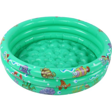 Piscine Gonflable Épaisse pour Enfants avec Motifs Animaux - Bassin de Rafraîchissement Été Bébé Garçon (1/5)
