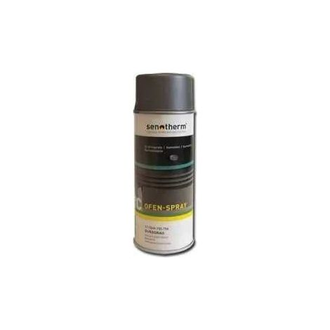 Peinture noire haute température 400 ml