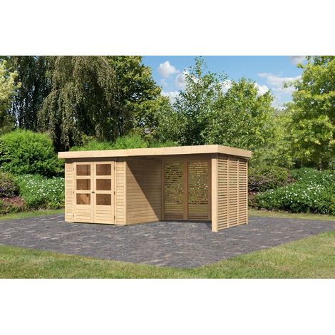 SH Askola 2 natur 213x217x211 im Set mit AD 2,80m und FHO