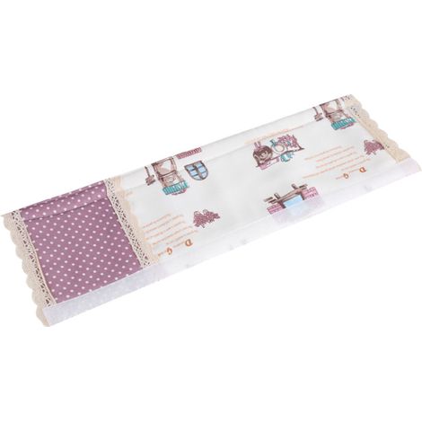 Funda Mango Nevera Algodón Poliéster Pastoral Antiestática Suave Lavable 40x13cm Protección Decorativa – Ideal para Cocina (1/5)