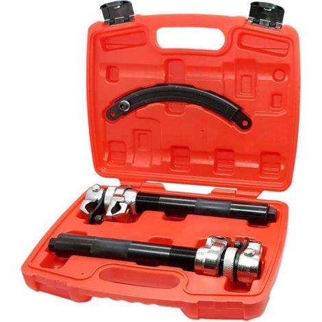 Rosvola 2 pièces Compresseur ressort amortisseur 1.2T plage de serrage 280mm pour Voitures Camionnettes Suspension Amortisseur Jambes de Force de Véhicule Démontage (1/5)