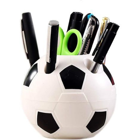 Multifunktionaler Fußball-Stifthalter (schwarz) (1/5)