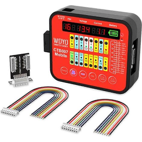 Outil de test ECU WOYO avec 2 résistances intégrées de 120 ohms, alimentation ACC, batterie rechargeable compatible mobile CTB007 (1/5)