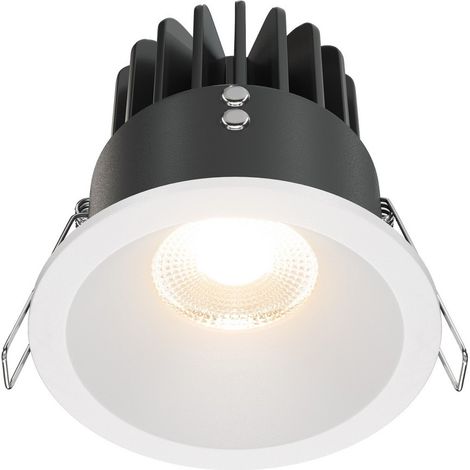 Maytoni Zoom Spot encastré extérieur à intensité variable blanc 3000 K 910 lm IP65