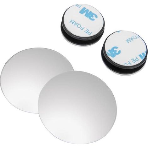 2 Retroviseurs Angle Mort Diametre 50mm Multicouleur