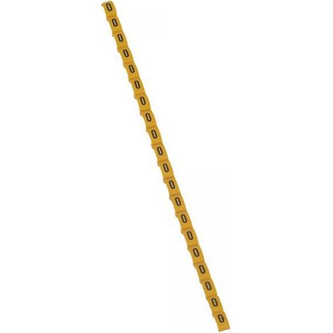 Legrand 038424 Duplix marker letter "O" yellow (600pcs) - international color code