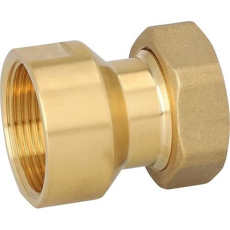Raccord à vis DN32 (1 1/4")Écrou-tournant x DN32 ( 1 1/4")Laiton femelle convient également pour joint plat Laiton