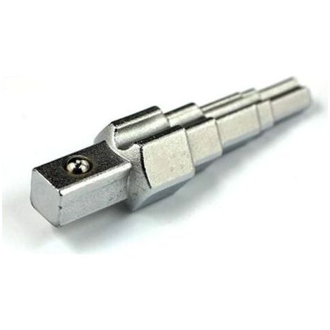 Clé Étagée Multi-usage à Cliquet pour Radiateur Robinetterie Tuyauterie en Acier au Carbone (1/4)
