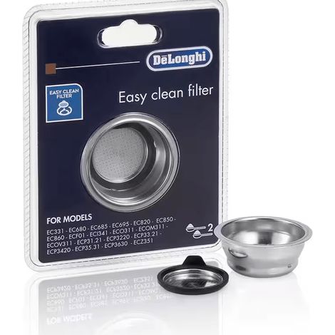 Filtro EasyClean DeLonghi per 2 tazze DLSC401 / 5513281001