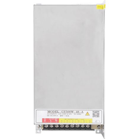Alimentation à découpage avec boîtier en aluminium galvanisé pour machines de gravure 500 W 48 V 11 A (1/5)