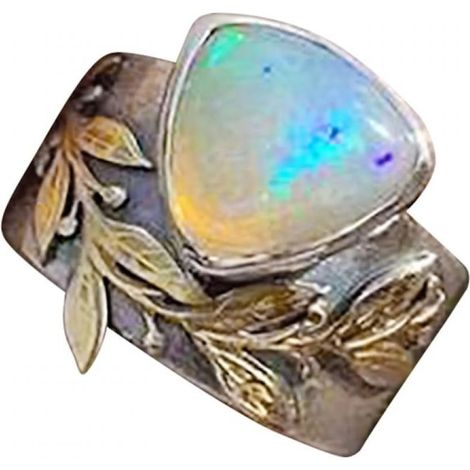 Adjustable Ring - Alloy Base - Smooth Inner Band - For Decorative Use - 1 Piece (1/5)