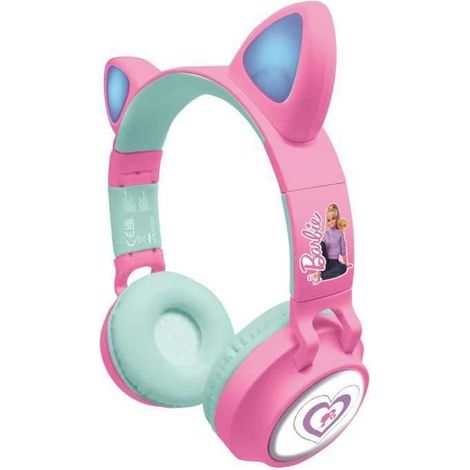 Children's headphones - LEXIBOOK - Barbie - Bluetooth 5.0 - Light effects - Built-in microphone (1/3)