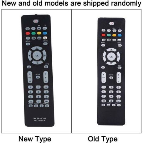 Télécommande universelle de remplacement pour TV intelligente RC2034301-01, pour Philips (1/4)