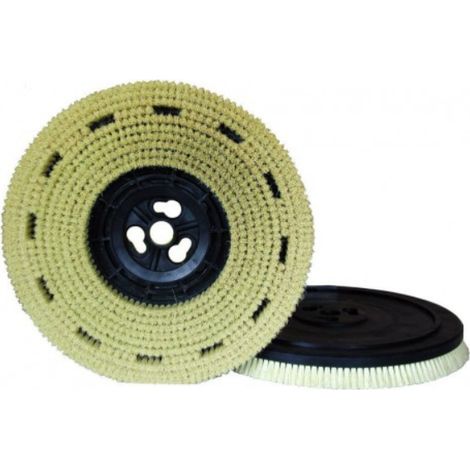 Plateau avec brosse à poils en fibres végétales pour MAXITITINA RAIMONDI