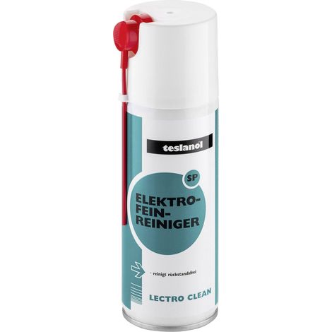 TESLANOL 26017 Spray nettoyant pour électromécanique, 200 ml