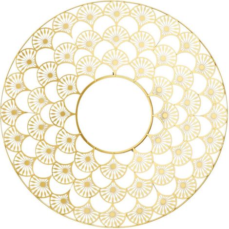 Specchio Mandala 70cm oro (1/5)