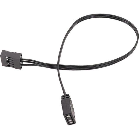 Câble d'extension pour cartes mères d'ordinateurs, 5 V RGB, connecteurs 3 broches, interfaces RGB, câble d'extension pour ventilateurs Trio RGB, multicolore (1/5)