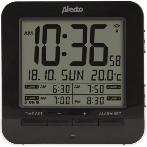 Alecto Wecker mit Thermometer (1/5)