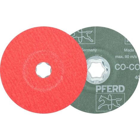 PFERD TOOLS 64193106 Fiberscheibe COMBICLICK CO-COOL Ø 125 mm Körnung 60 INOX / (1/5)
