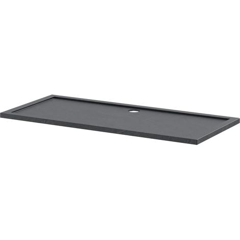 Wholesale Domestic Pearlstone Slate 1800mm x 800mm x 40mm Rectangular Shower Tray (1/4)