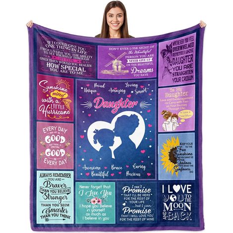Couverture Jetable - 127 x 152 cm - Flanelle Douce et Légère - Pour Canapé Chambre Bureau Extérieur - Idéale Cadeau Fête Anniversaire Noël Thanksgiving