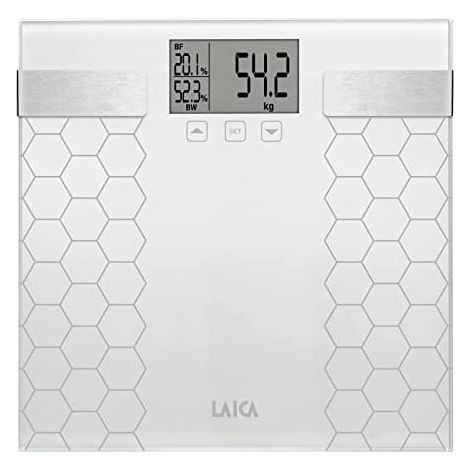 Laica PS5014 Bilancia pesapersone elettronica Grigio (1/4)