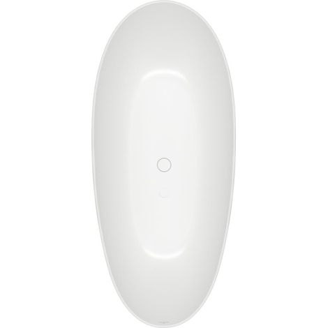Villeroy & Boch Antao - Freistehende Badewanne, 170x75 cm, Quaryl, Stone White UBQ170TAO7TV-RW