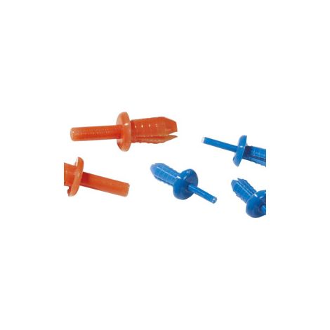 HellermannTyton Spreizniet 6.0-6.4mm PA6 orange HTWD-R6 500 Stk (1/4)