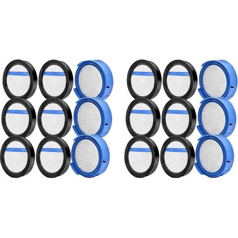 Lot de 18 filtres HEPA pré-moteur pour aspirateur sans fil AEG ASKW4 - compatible avec l'aspirateur sans fil AEG 8000 (1/5)