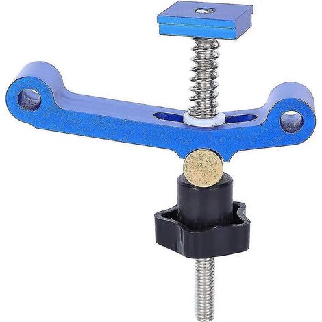 Kit de serrage par étau, accessoire de travail du bois, pièces de quincaillerie pour sertir les circlips, autres outils à main et accessoires (bleu) (1 pièce) (1/5)