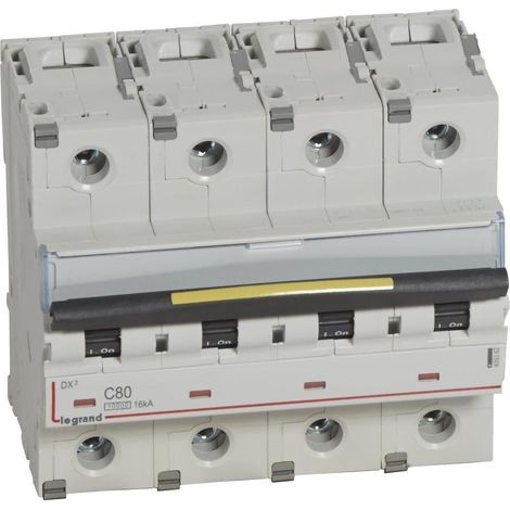 Leistungsschalter DX3 10/16kA-C 4P 80A