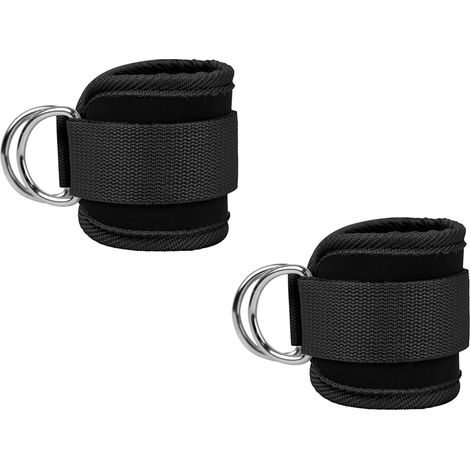 Enkelbanden - Ajustable Pour Machine À Câble - Entraînement De Force Et Fessiers - Lot De 2 (1/5)