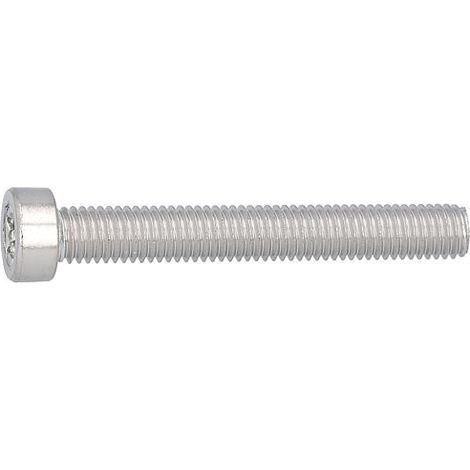 Vis cylindriques, TX, tête basse ISO 14580 A2 M 3X4 conditionnement : 1000