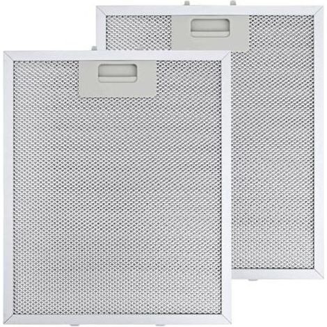 2 pièces 310mm x 250mm Filtre Hotte Aspirante pour Hotte Aspirante AEG Blancs Grande Capacité de Stockage d'huile Résistance aux Hautes Températures Pièce de Rechange 5 Couches (1/4)