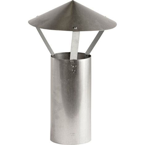 FireFix Regenhut Ø 120 mm 42 cm verzinkt Kaminzubehör Regenhaube Regendach
