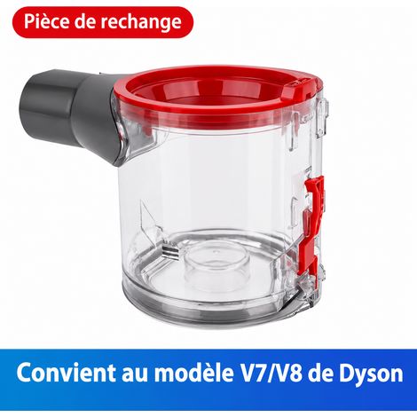 Collecteur et bac à poussière pour V7 V8 d'origine état 98 % neuf ou plus, pièce de rechange 500 g – Livraison gratuite